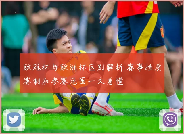 欧冠杯与欧洲杯区别解析 赛事性质赛制和参赛范围一文看懂