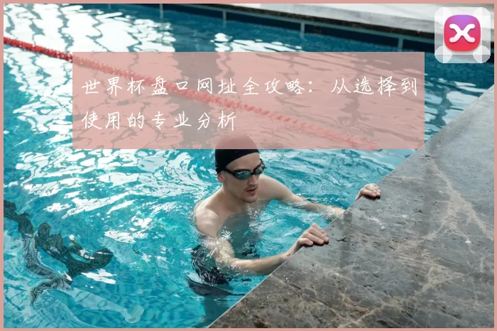 世界杯盘口网址全攻略:从选择到使用的专业分析